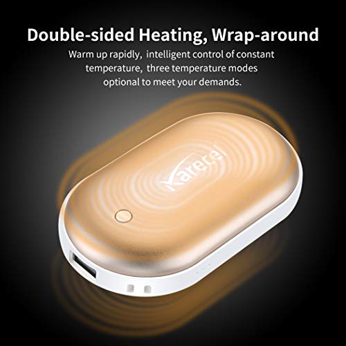 Rechargeable Hand Warmer 5200mAh Double-Sided Electric Hand Warmer Power Bank I348570