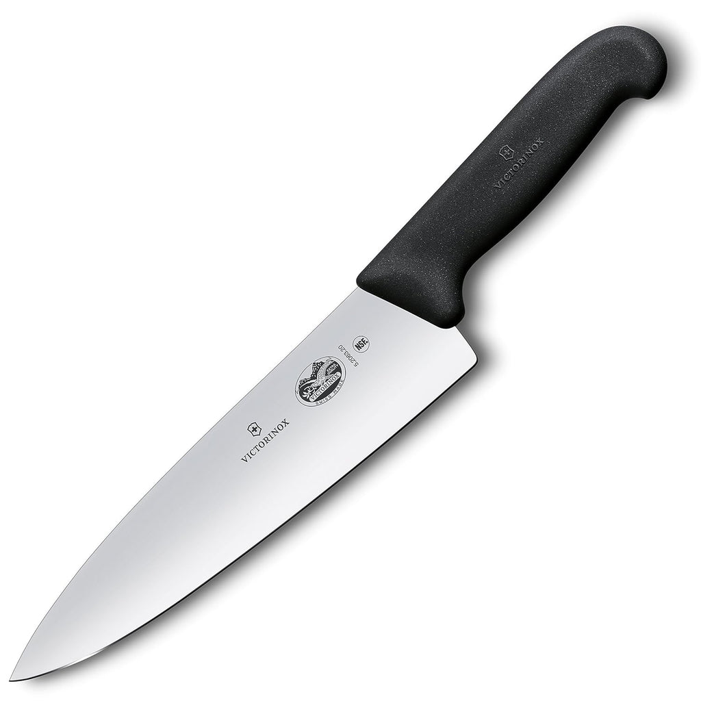 Black 8 in Straight Chef's Knife Q7208