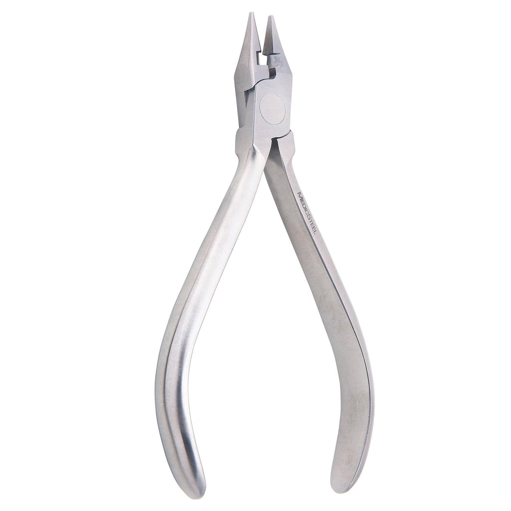 Stainless Steel Bird Beak Pliers with Cutter 5 inch Pack of 2 E1831