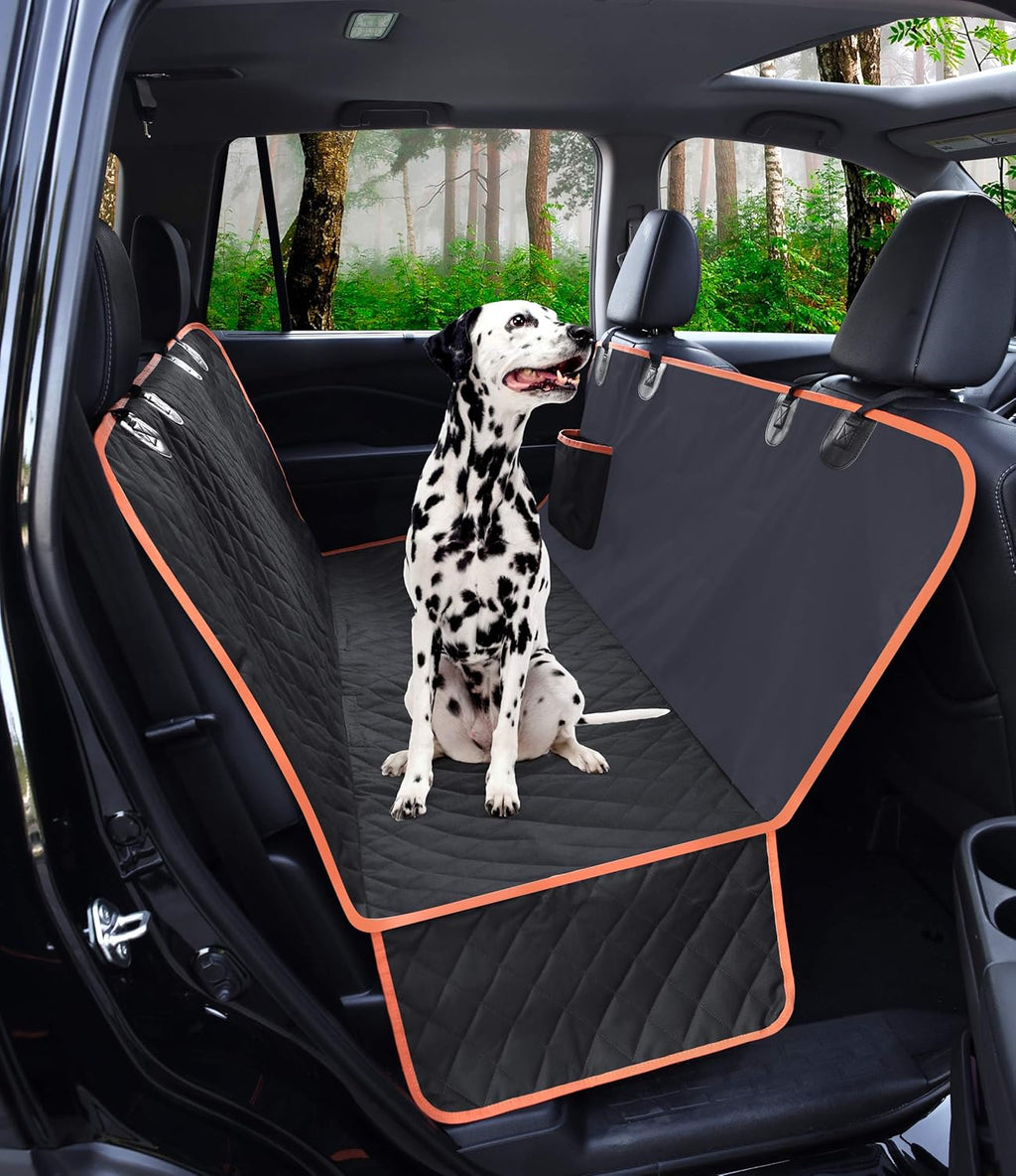 Waterproof Nonslip Pet Car Seat Cover with Storage Pockets M428864