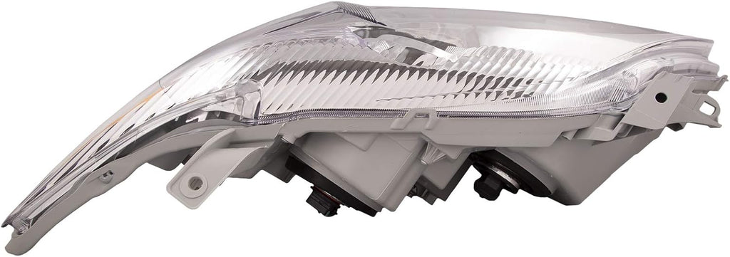 Chrome Housing Halogen Headlight Compatible with Toyota Camry 2010-2011 Right Passenger Side U529