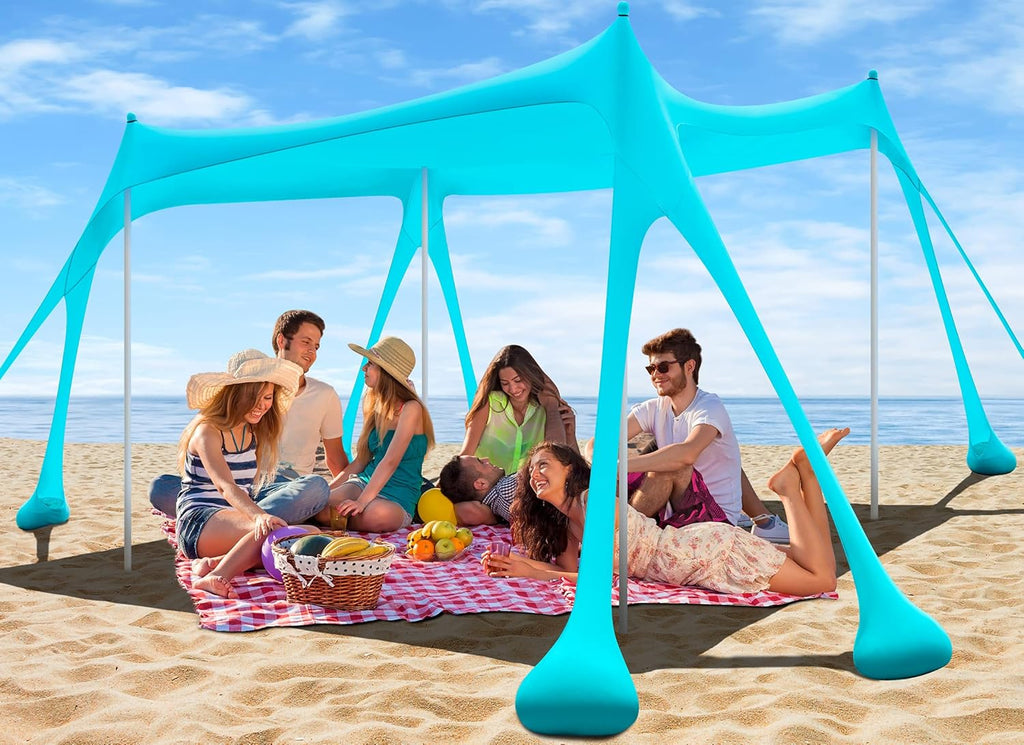 10×10ft Beach Canopy Tent with Sandbags V421