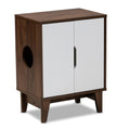 2-Door Cat Litter Box Cover House I9967