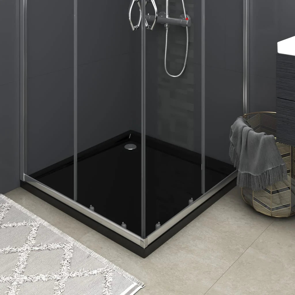 ABS Rectangular Shower Tray with Center Drain V830884