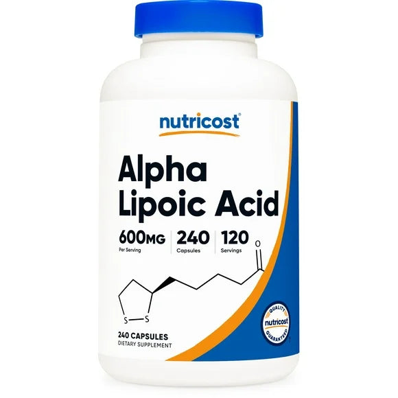 Alpha Lipoic Acid 300 mg 240 Capsules D2257