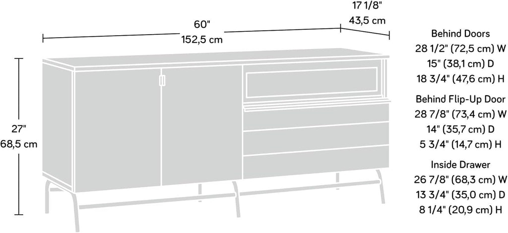Black Credenza Y966932