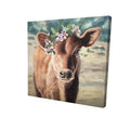 32 x 32 in. Cow-Print Canvas O222904