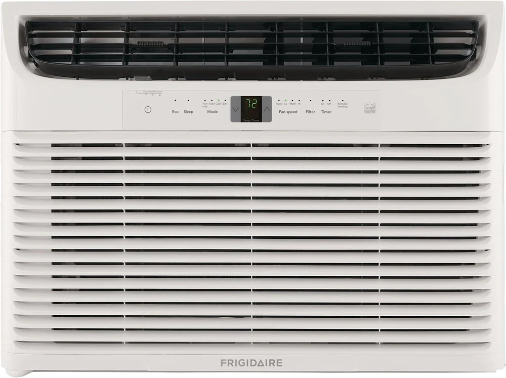 5,000 BTU Window-Mounted Air Conditioner with Remote Control, White Y658028