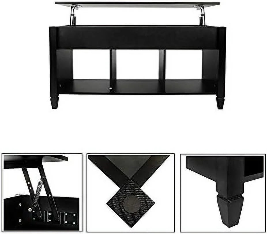 Lift Top Coffee Table with Hidden Compartment X883862