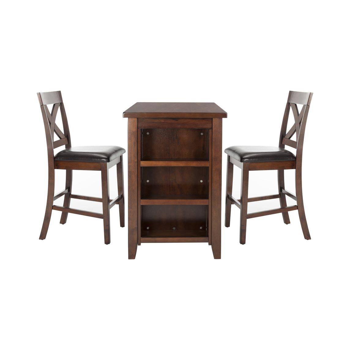 3 Piece Mahogany Pub Set S17091