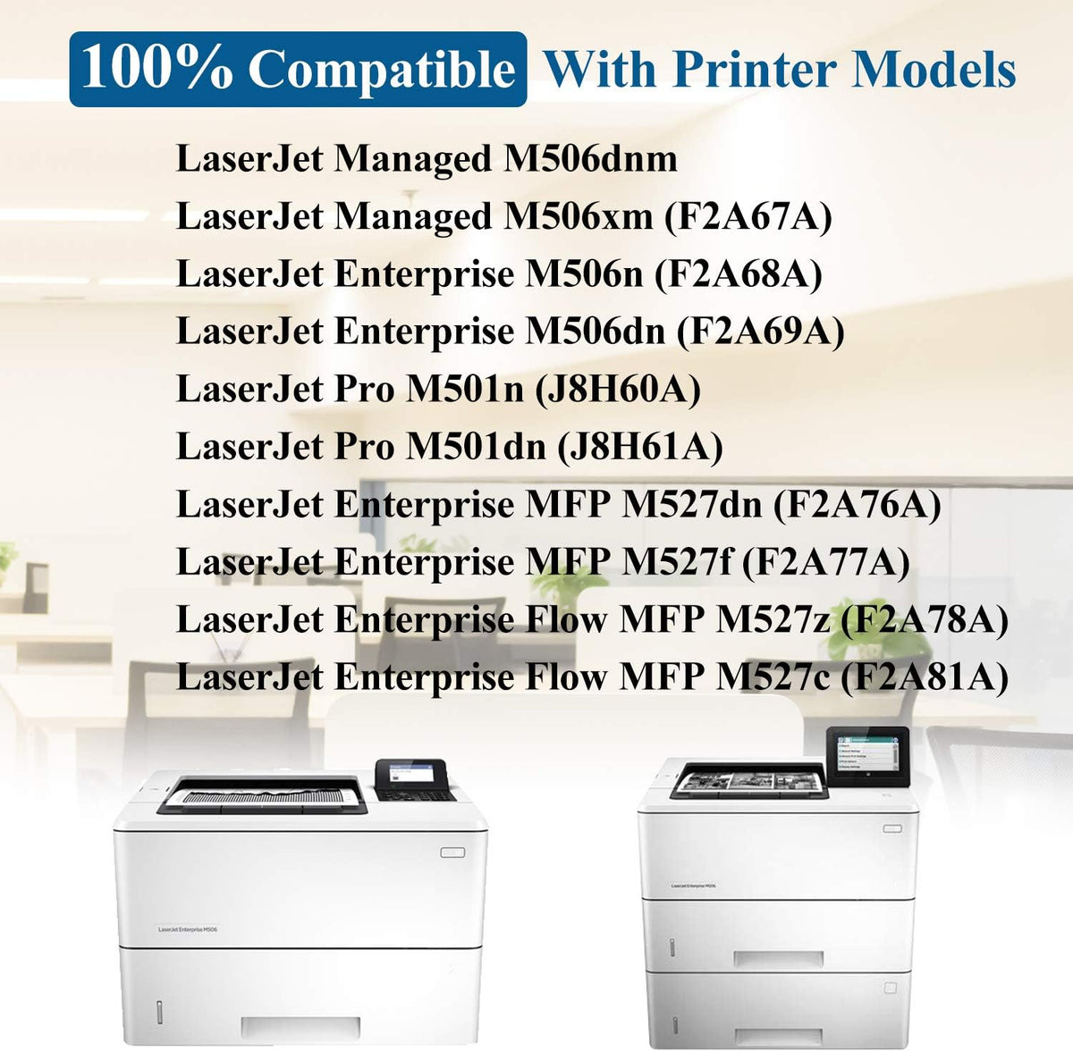 Black Compatible Toner Cartridge 2-Pack Z1592