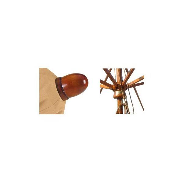 7.5 ft Wood Market Umbrella N659