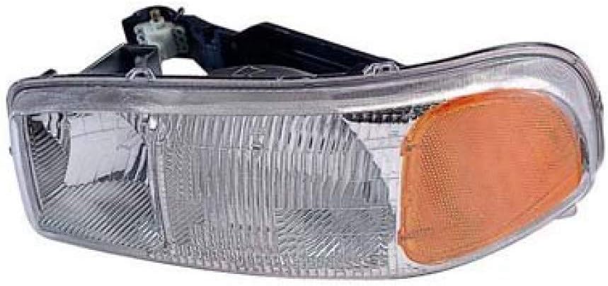 Headlight Assembly Pair for GMC Sierra 1500 1999-2006 X755