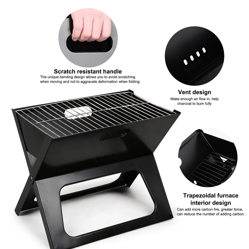 Charcoal BBQ Portable Foldable Grill G39907