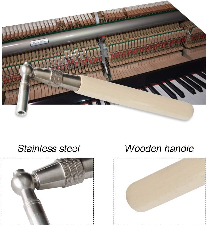 16 Pieces Piano Tuner Tools with Case V70675