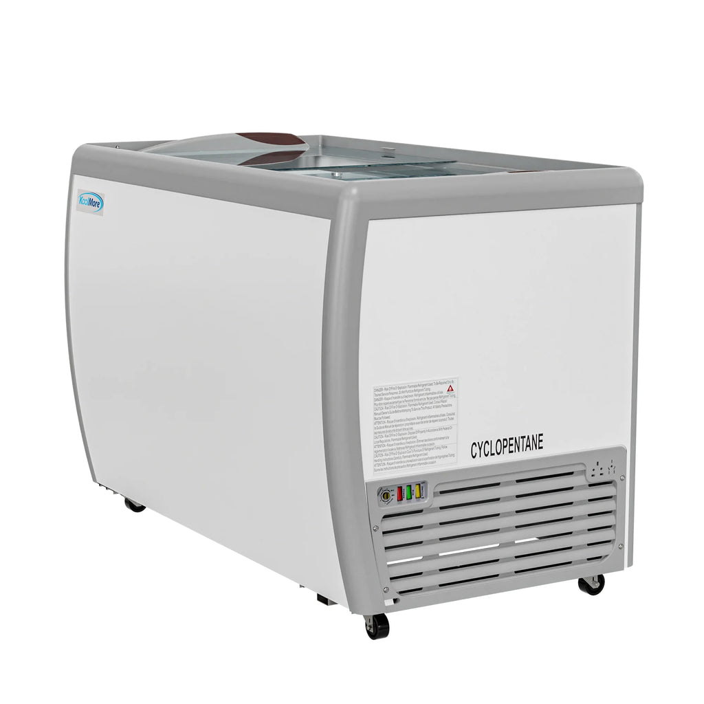 13 cu. ft. Gelato Dipping Cabinet Display Freezer with Sliding Glass Door E4836