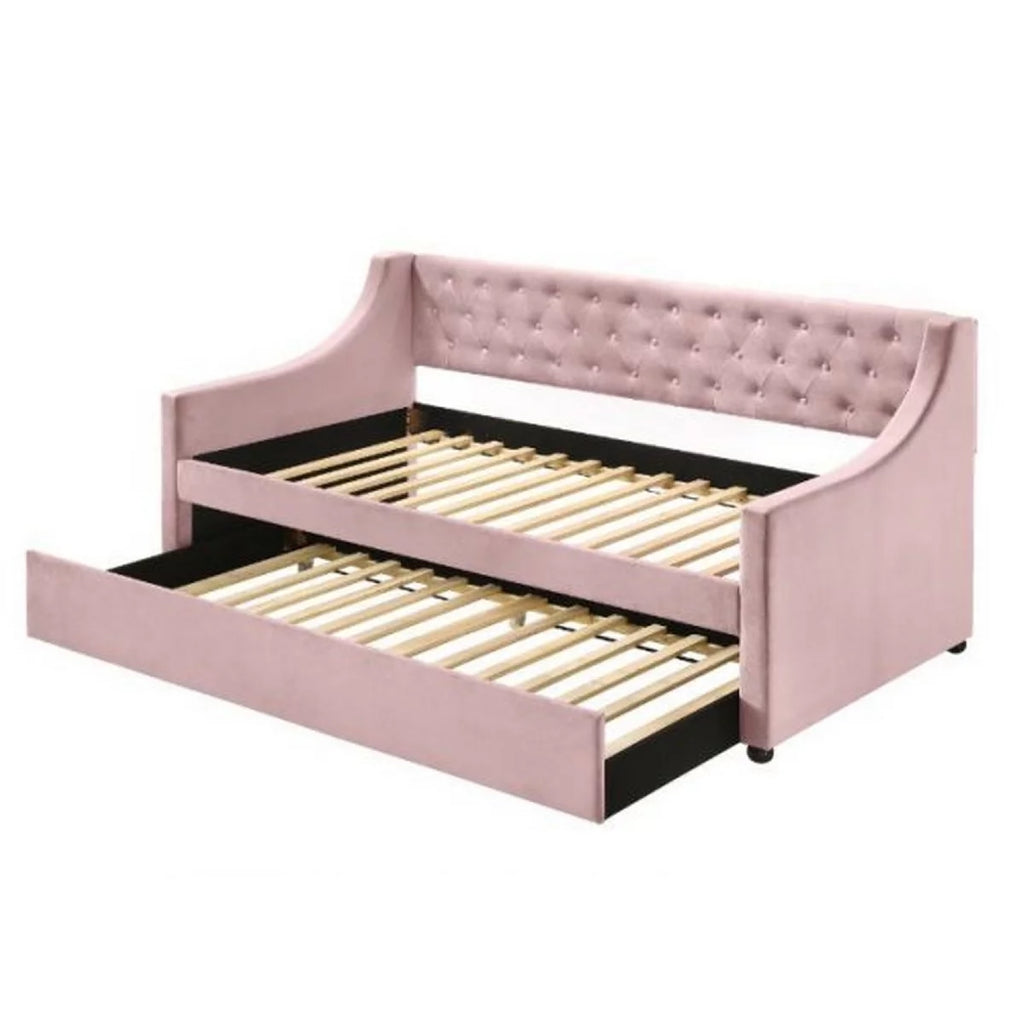 Pink Twin Daybed with Trundle G368263