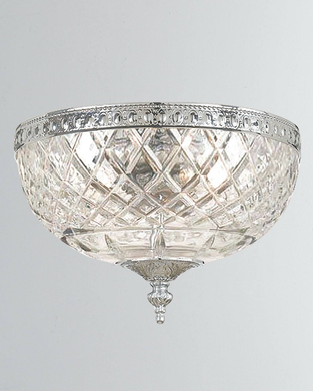 Polished Chrome 2 Light Ceiling Mount B2378