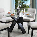 Round Glass Dining Table C6918