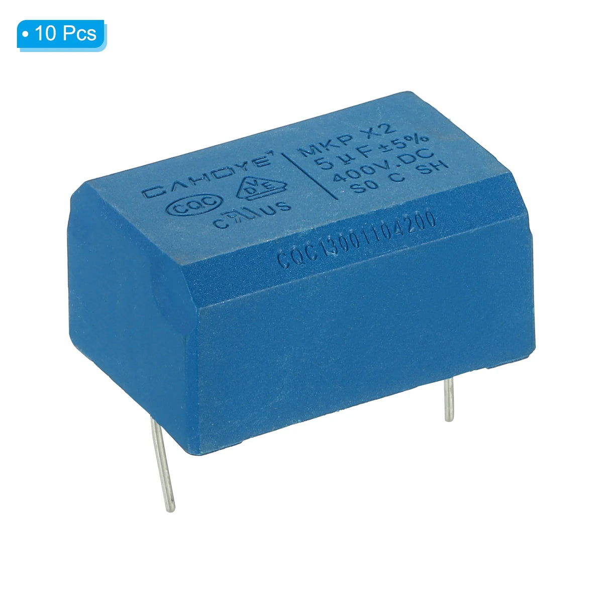 10 Pack 5uF DC 400V High Voltage Capacitor Y793