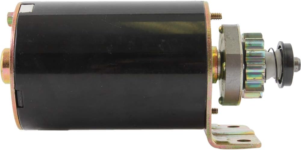 Starter Compatible With Briggs & Stratton 14 Tooth Steel Gear, Pack of 2 W931699