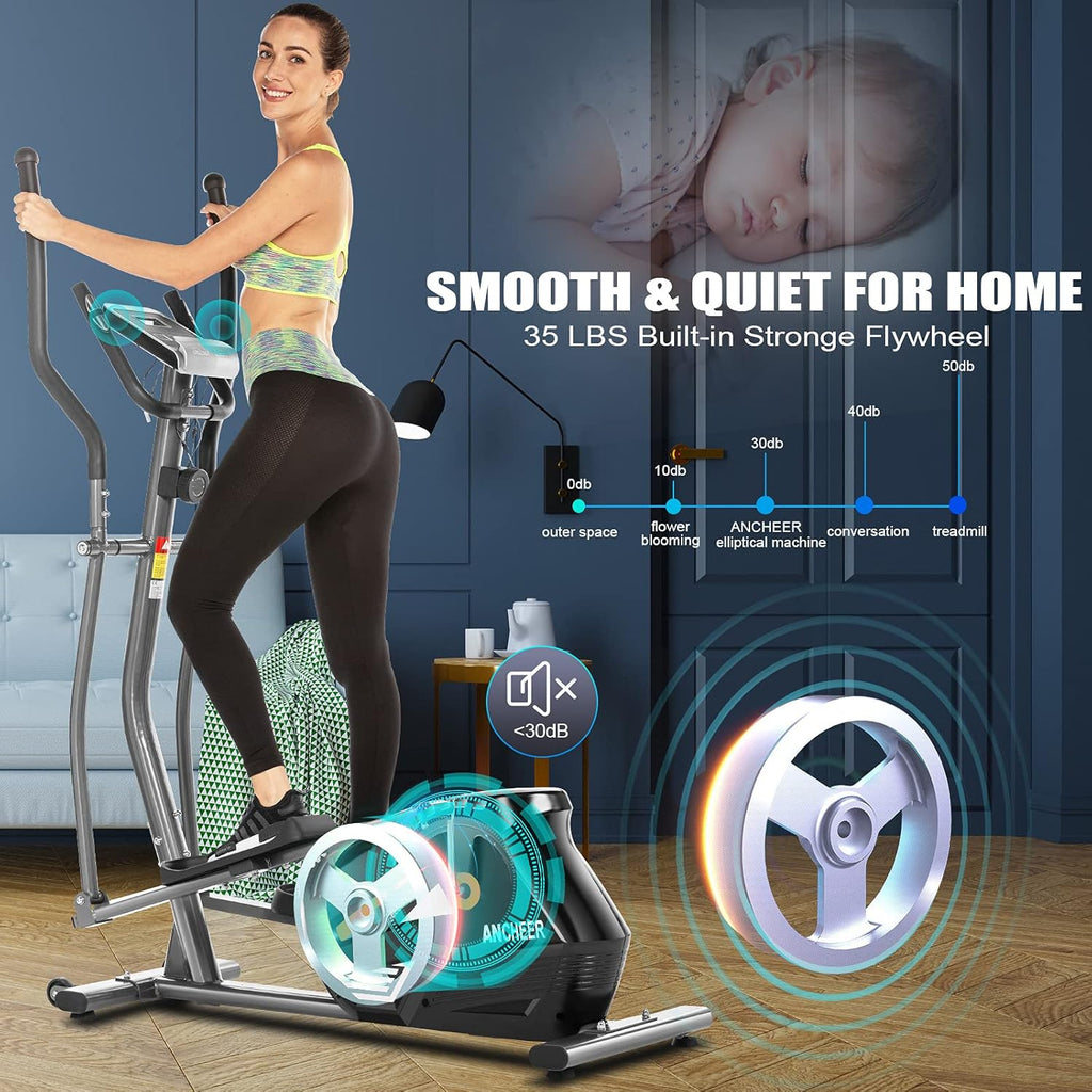 Elliptical Cross Trainer with LCD Monitor I5575