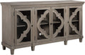 Vintage White Accent Cabinet or End Table U41324