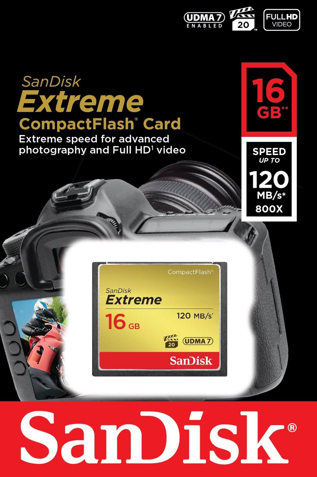 16 GB CompactFlash Memory Card X57775