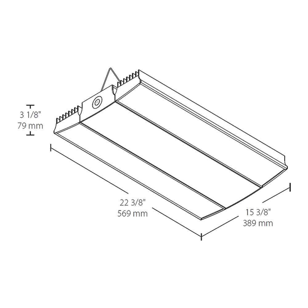 RAIL185W/D10 Lighting H811771