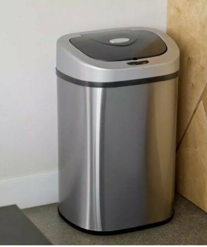21.1 Gal Stainless Steel Motion Sensor Trash Can X740878