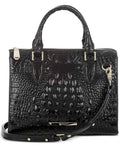 Black Convertible Satchel O9768