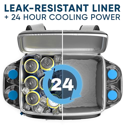 54 Can Leakproof Insulated Cooler Backpack I42866