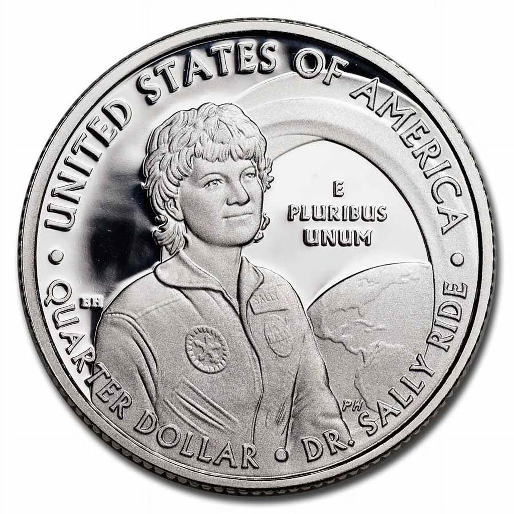 Sally Ride American Women Quarter Silver Proof K23664