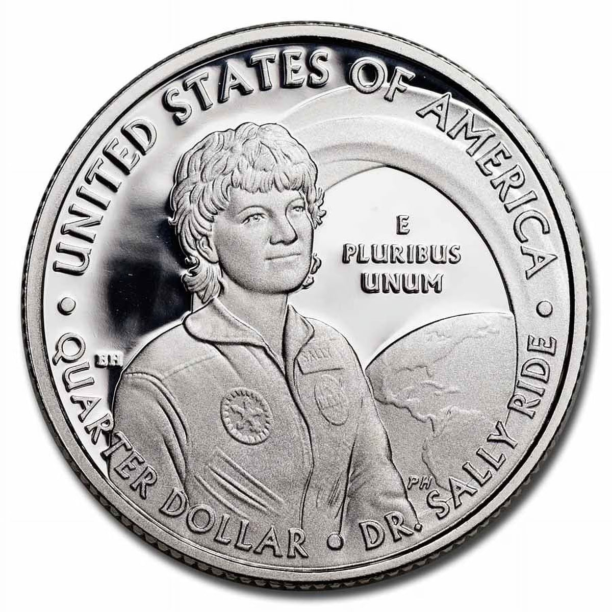 Sally Ride American Women Quarter Silver Proof K23664