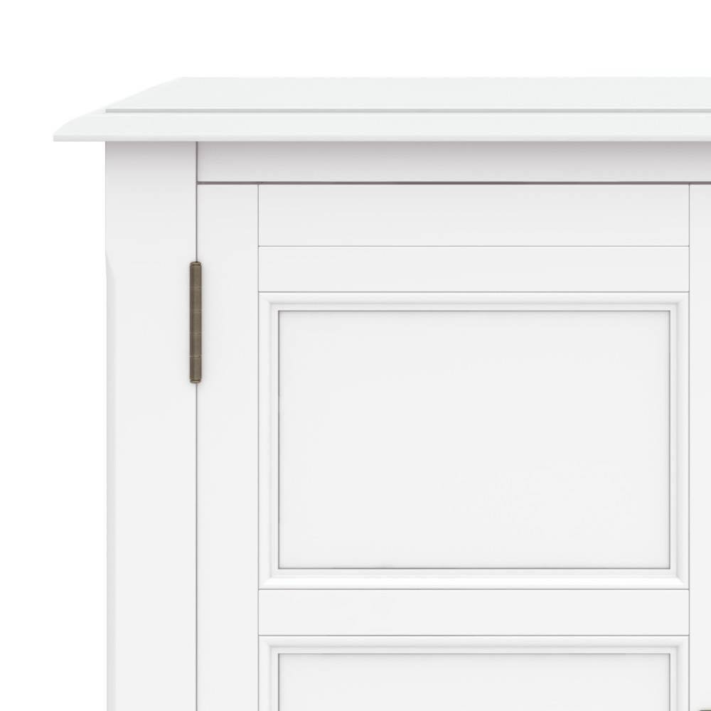 Espresso Brown Solid Wood 30 inch Wide Low Storage Cabinet T7825