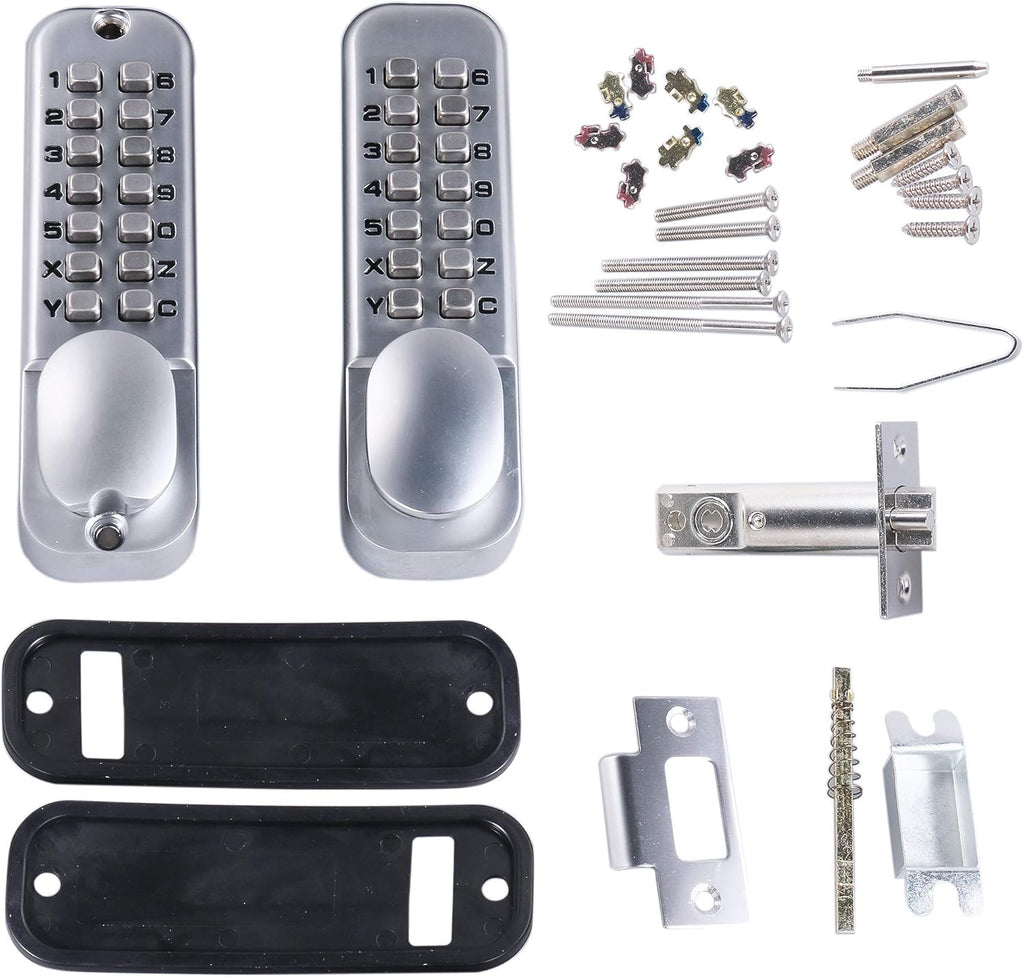 Double Keypad Mechanical Combination Lock Pack of 2 D564550