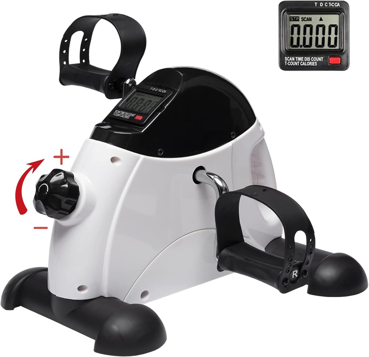 Under Desk Exercise Bike with LCD Screen Pack of 2 V7154