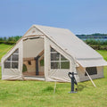 Inflatable Tent with Pump, 4-6 Person Instant Camping Tents, Waterproof with Mesh Windows C63205