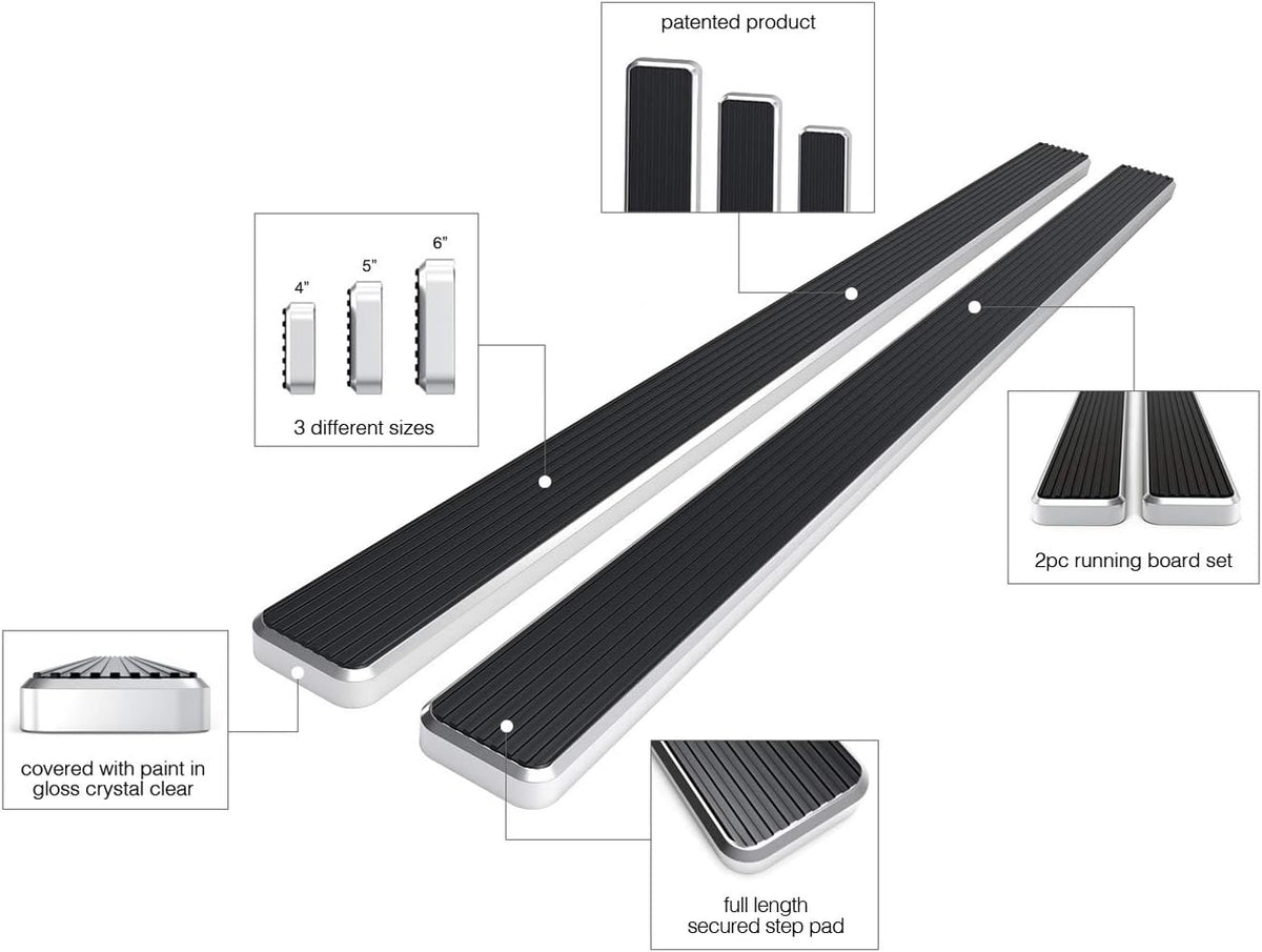 Running Boards for Crew Cab V781