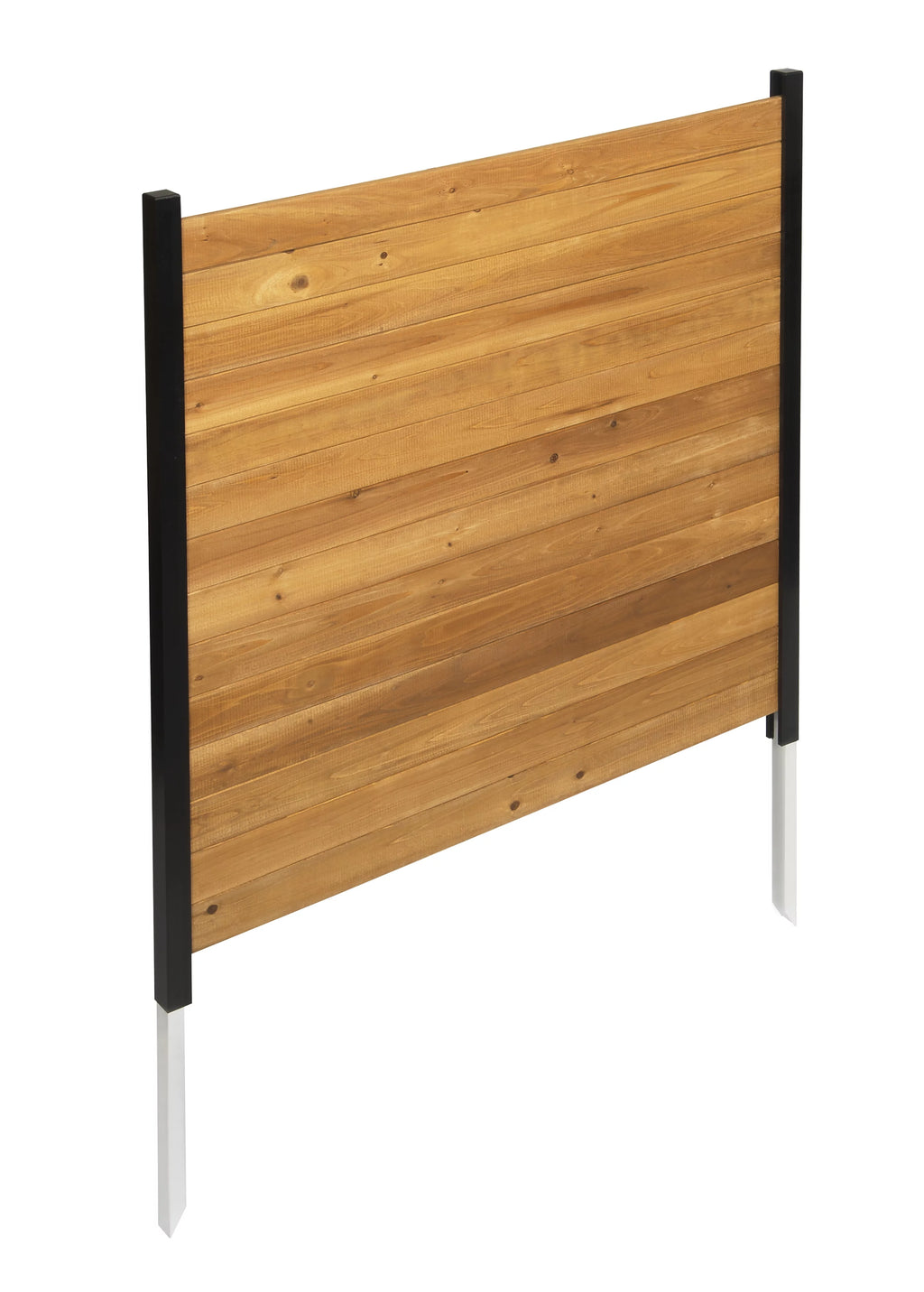 Outdoor Wood Privacy Screen Enclosure 42in H x 38in W 2 Panels B5726