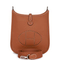 Gold Clemence Palladium Hardware Bag D195