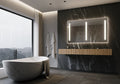 60 x 35 Rectangle Illuminated Mirror V6419