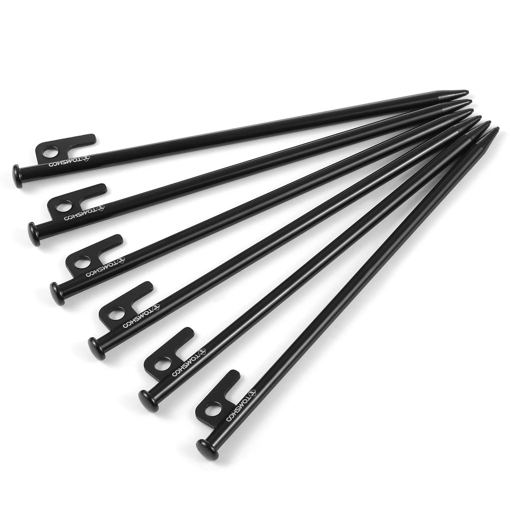 Heavy Duty Steel Tent Pegs 6PCS D8888