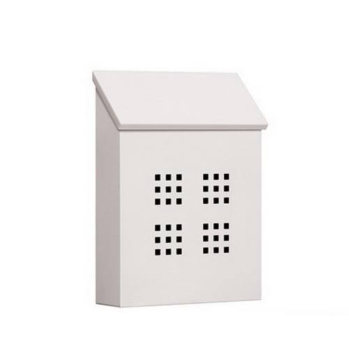 White Traditional Decorative Mailbox V945