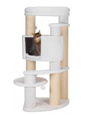 White Scratching Post Y9630