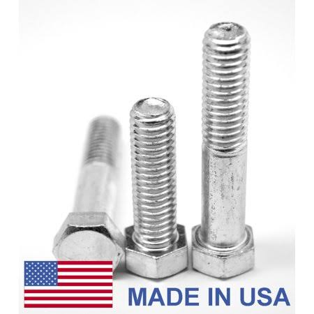 5/16 inch-18 x 3 1/2 inch Coarse Thread Grade 5 Hex Cap Screw, Zinc Plated, Pk 100 F269378