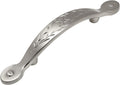 10 Pack Satin Nickel Cabinet Hardware Handle Pull, 3 Inch Hole Centers N1886