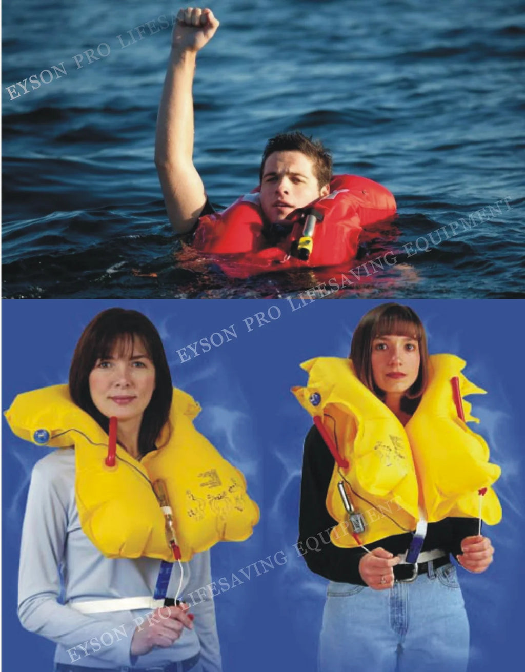 Manual Inflatable Waist Pack Life Jacket with Whistle C338467
