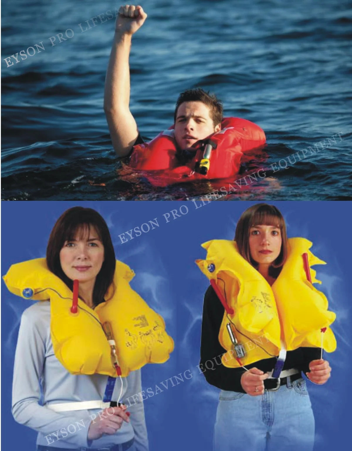 Manual Inflatable Waist Pack Life Jacket with Whistle C338467