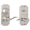Right Handed Interconnected Entry Set with Panic Proof Satin Nickel M568467